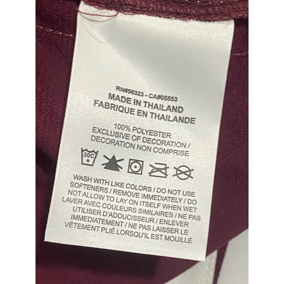 Nike Jordan Jumpman Women’s Sz L Diamond Maroon Basketball Shorts AT0542-670 NWT - Picture 4 of 7